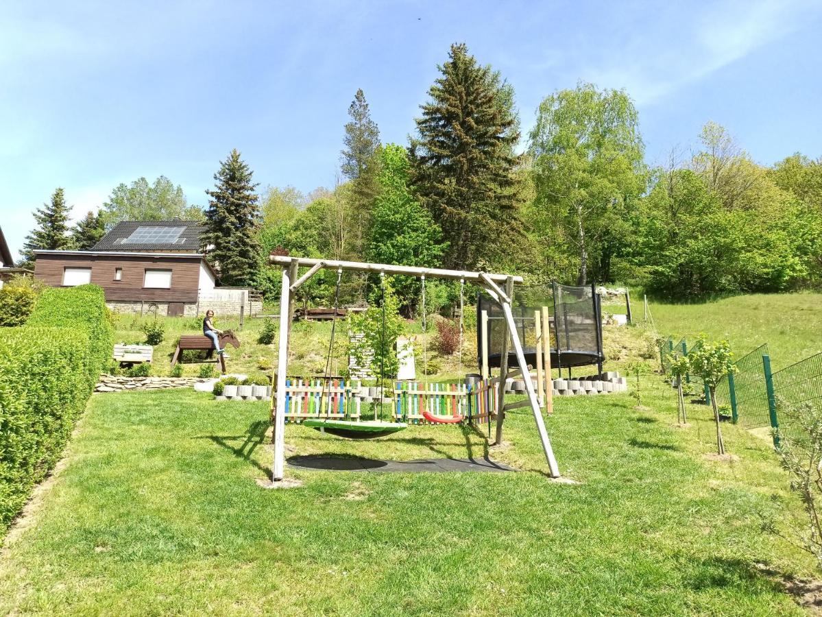 Ferienwohnung Edelmann Markersbach Esterno foto